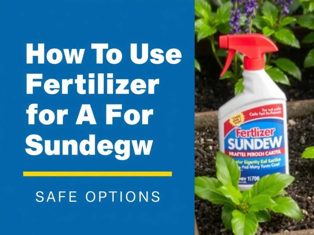 How to Use Fertilizer for Sundew (Safe Options) How to Use Fertilizer for Sundew (Safe Options)